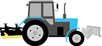 Иконка: Уборочный трактор с щеткой на базе МТЗ «Беларус»